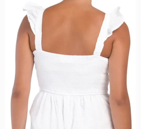 white eyelet jumpsuit - Image 6