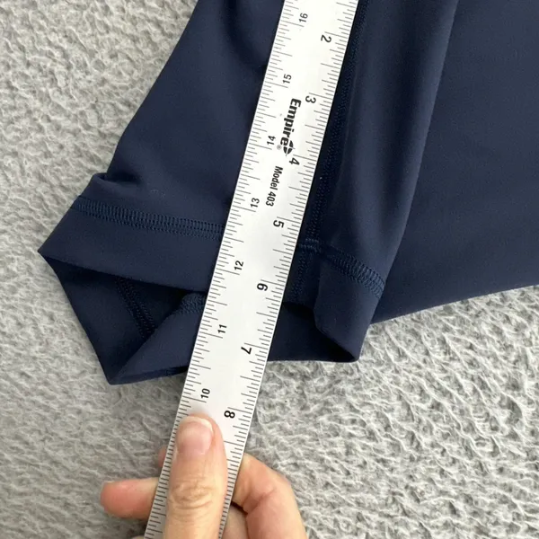 Lululemon Wunder Train High Rise Shorts 6" True Navy Athletic Biker Women's 4 - Image 9