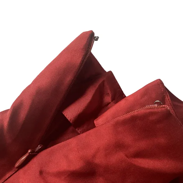 Russell Kemp Silk Dress Pants Red Size 6 - Image 5