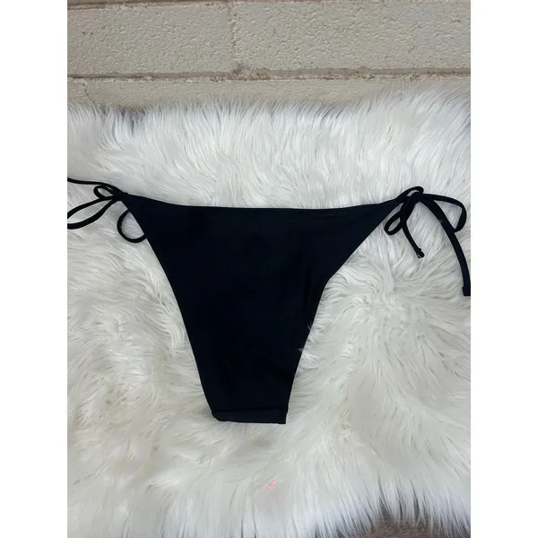 Aerie Black Bikini Bottoms size L NWT - Image 5