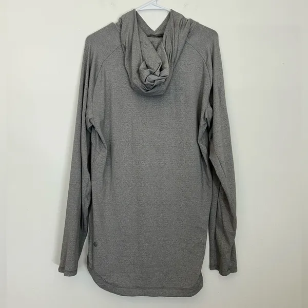 Lululemon Hoodie Gray Stretch EUC‎ - Image 4