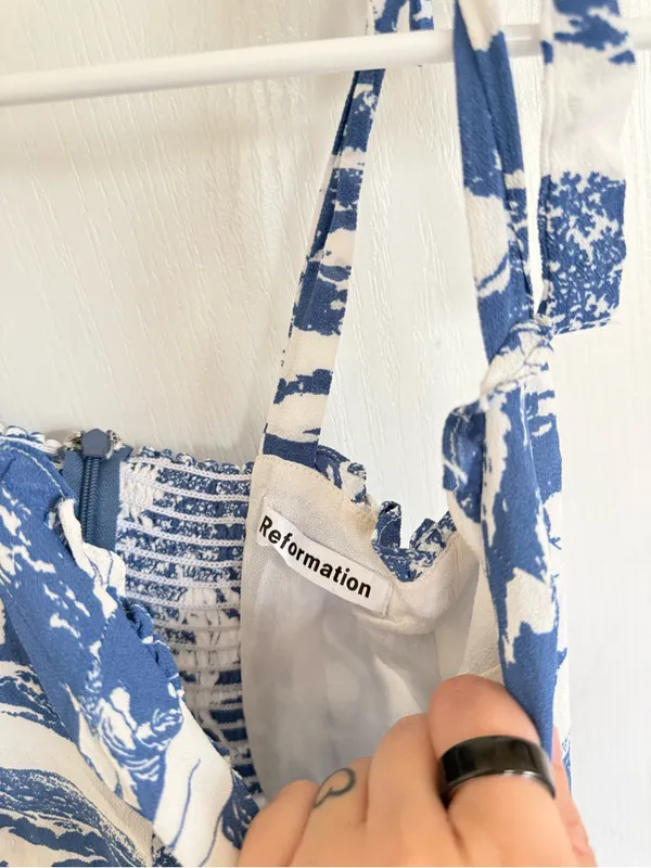 Reformation Nikita Midi Dress in Toscana Print - Image 6