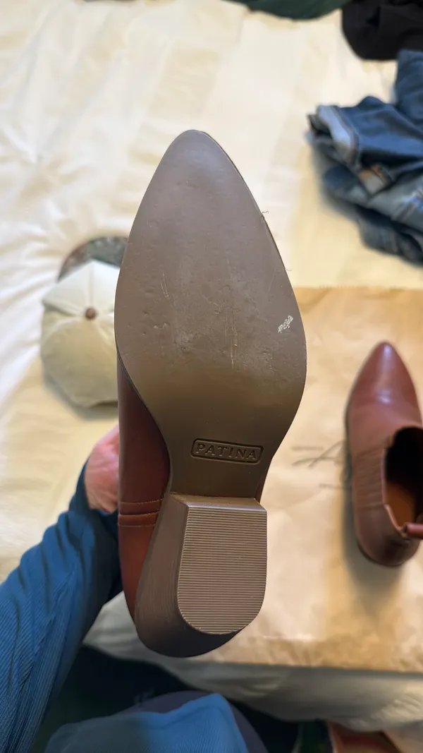 Portland Leather Patina Leather Boots - Image 3