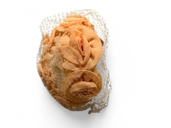 Vintage Peach Floral Veiled Half Hat Fascinator NWOT - Image 2