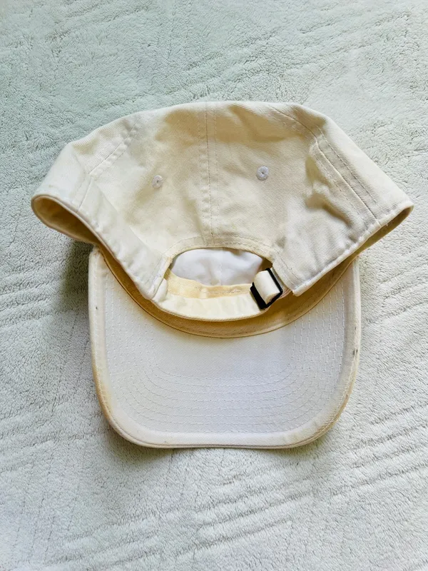 nike white baseball strapback cap - Image 3