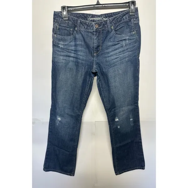 American Eagle Distressed Jeans Women’s Size 12 34x31.5 - Image 2