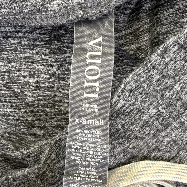 Vuori Performance Jogger Heather‎ Grey VW303 Womens XS DreamKnit Sweatpants - Image 3