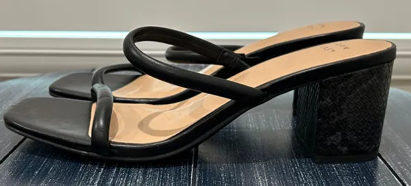 A New Day Double Strap Heels - Image 4
