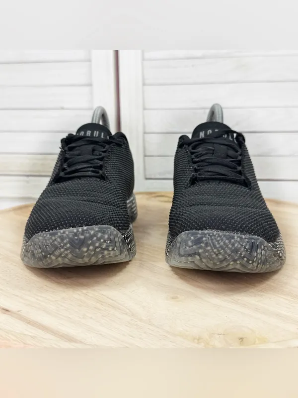 NoBull Outwork Low Top Lace Up Training Sneakers Black Dot Women 7 Men 5.5 - Image 2