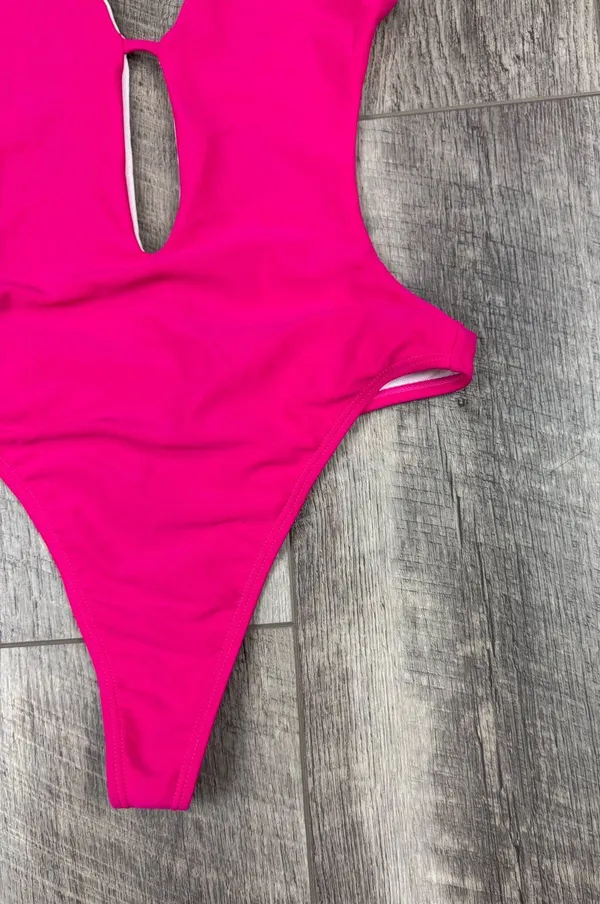 BoutineLA Radar Pink Monokini  - Image 2