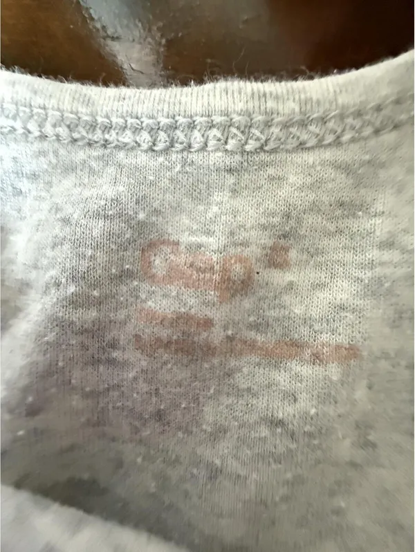 Gap Light Gray Basic Spaghetti Strap Tank Top - Image 5