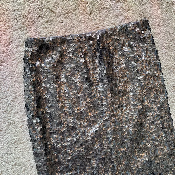 Cotton On Gray Metallic Sequin Bodycon High Waisted Skirt - Image 2
