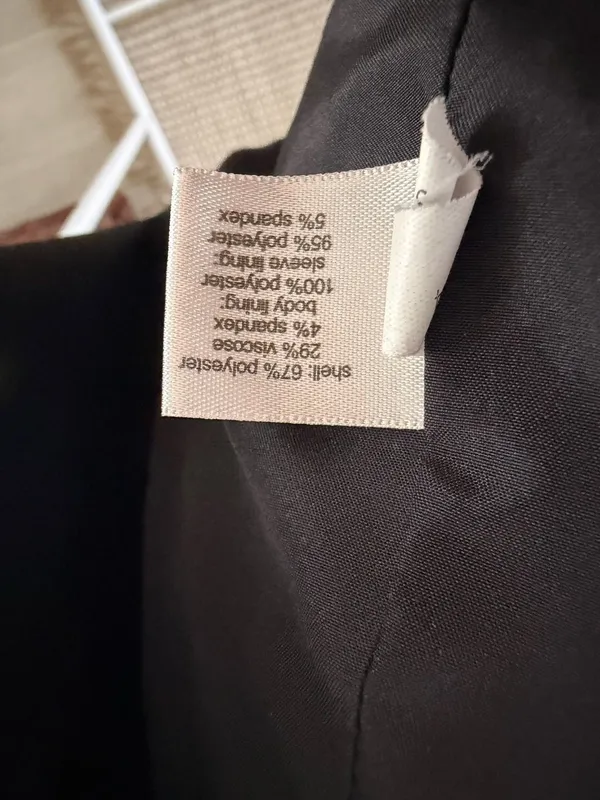 The Limited Black Collection Women's Corporate Chic Power Classic Blazer Size 12 - Image 10