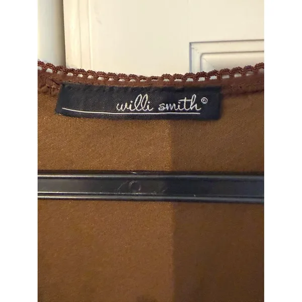 Willi Smith Brown Lace V - Image 3