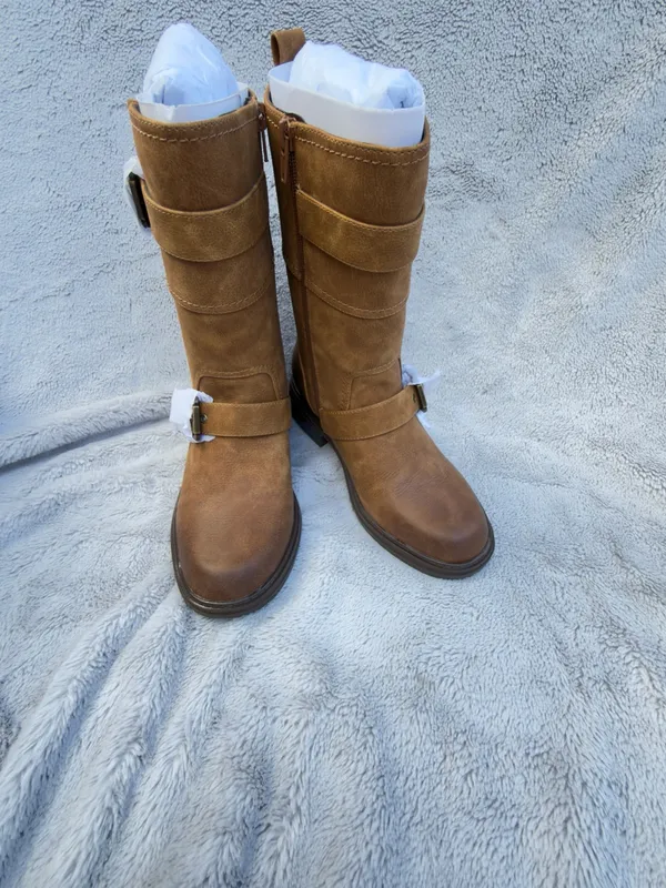 Naturalizer Women's Latoya Fashion Boot Tan Size 7 M-NEW IN BOX - Image 10