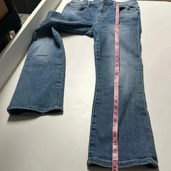 Current Elliott size‎ 28 jeans cropped cotton blend denim jeans - Image 3