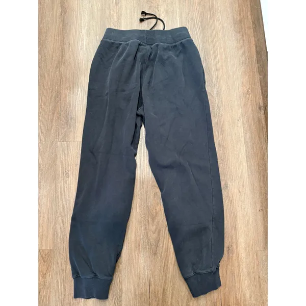 Nike Womens Sportswear Fleece Joggers Black Tapered Sweatpants Medium 3888 - Image 2