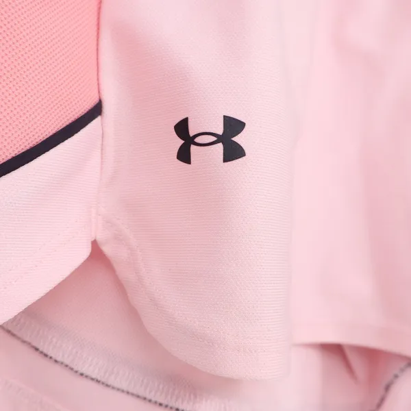 Under Armour Shorts Women Small Play Up Pink Loose Fit Activewear Excellent - Image 2