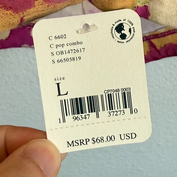 NWT Free People Give Me More Top in‎ Pop Combo - Image 10