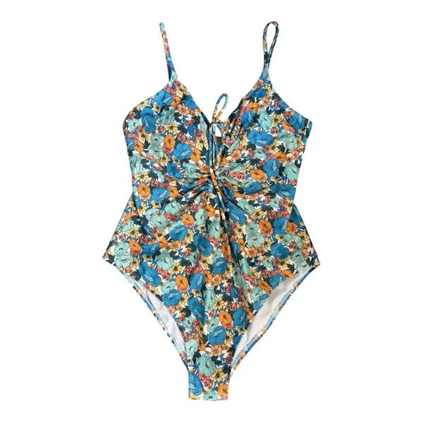 CUPSHE one piece floral swimsuit M - Image 4