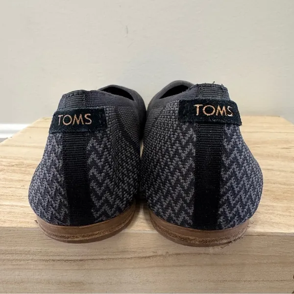Toms Navy‎ Blue Jutti Neat Loafer Flat 11 - Image 5