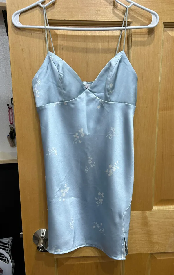 Princess Polly Silky Slip Mini Dress - Image 2