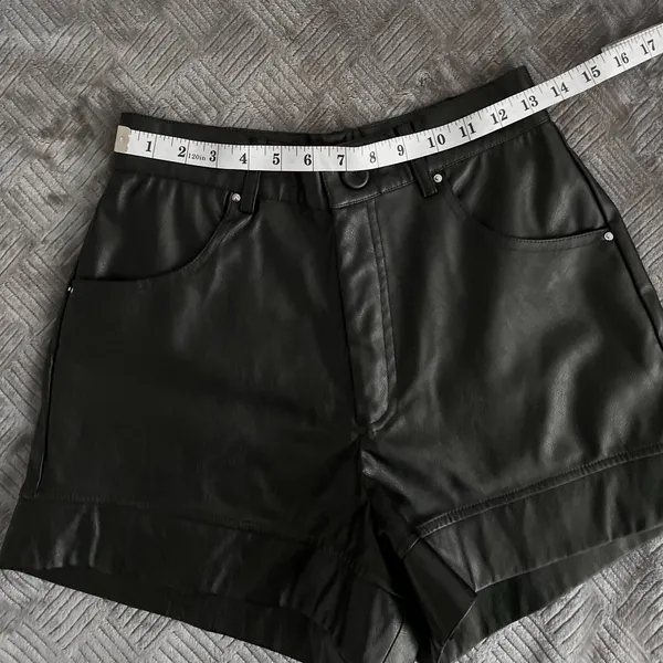 Revolve The Femm Faux Leather Shorts - Image 7