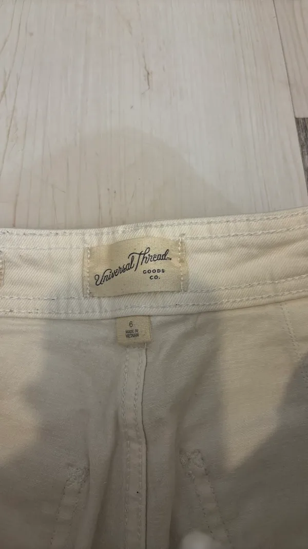 White Wide Leg Target Jeans - Image 8