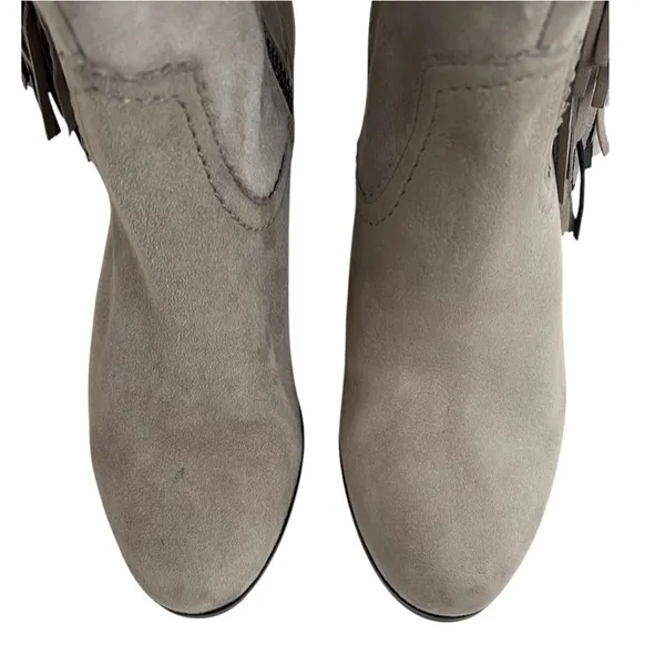 EUC Sam Edelman Leather Louie Fringed Boots Size 6 - Image 5