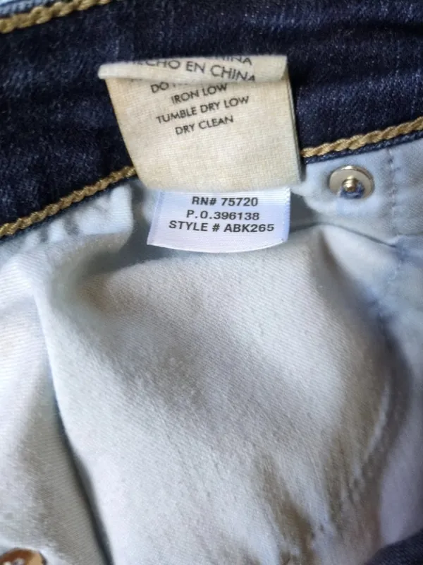 BKE Buckle Gabby Straight Women's Denim Stretch Jeans 27R(27x31.5) Inseam 29 - Image 10
