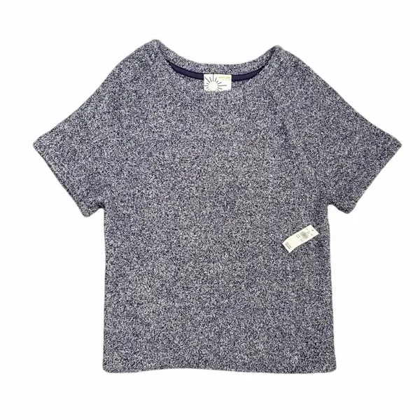 American Eagle OFFLINE By Aerie Boucle T-Shirt Royal Navy NWT Medium - Image 2