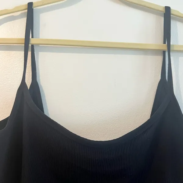 Abercrombie & Fitch Black Midi Dress - Image 4