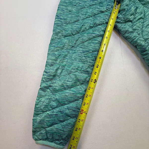 Tek Gear Women's Warm Tek Quilted Puffer Jacket Aqua Green Space Dye - Image 16