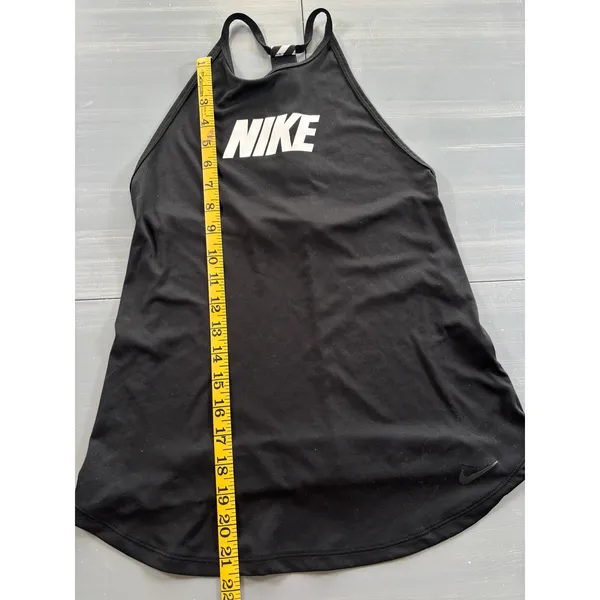 Nike Racer back Tank Workout Running Women Dry fit XS - Image 3