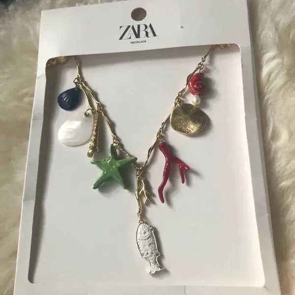 - Zara multi-charm necklace 🔥🔥🔥 - Image 4