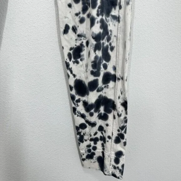 Bassike Size Small Tie-dyed Organic Cotton-jersey Track‎ Pants In White Lounge - Image 8