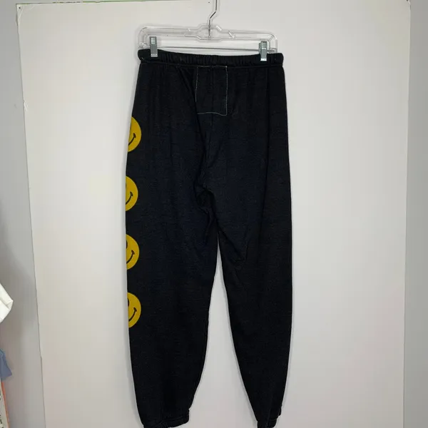 Aviator Nation Smiley 2 Sweatpant Pull On Pants Jogger Womens XL - Image 3
