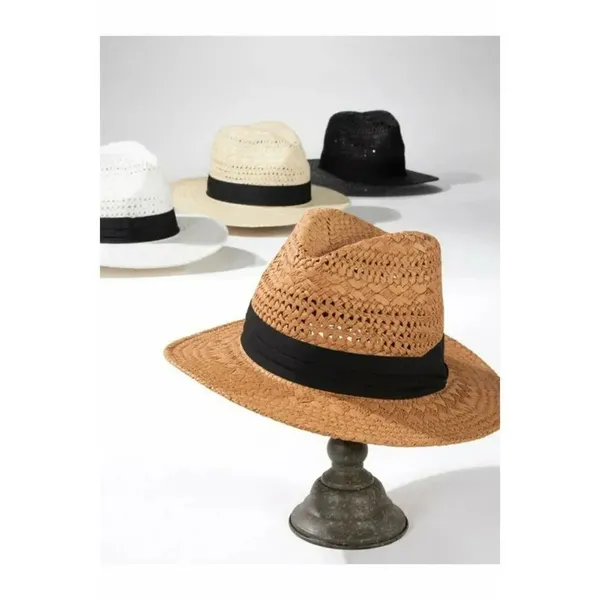 ✨Ruggine Boho Chic Summer Panama Hat✨ Tan Size M - Image 6