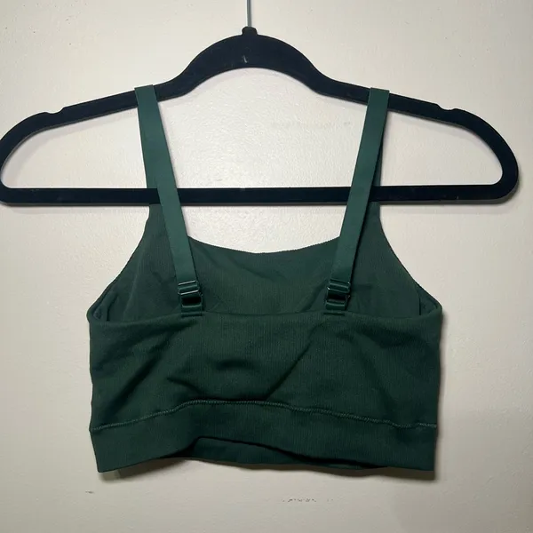 Aerie Superchill Dark Green Padded Bra - Image 2