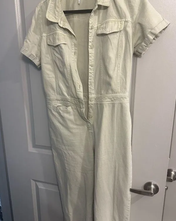 Green jumpsuit Size M - Image 4