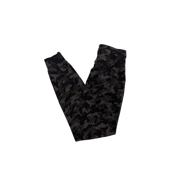 Lululemon Ready to Rulu Jogger Black Grey Camo Drawstring Pants Size Women's 2 - Image 4