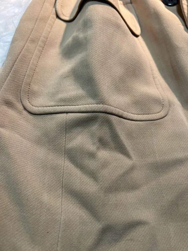 The Limited Tan Trench Coat with Buckle belt Size XS - Image 11