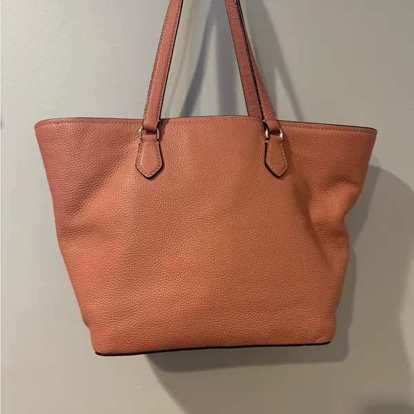 Kate Spade New York Jackson Street Jana Tote Bag PINK Coral With Dust‎ Bag - Image 4