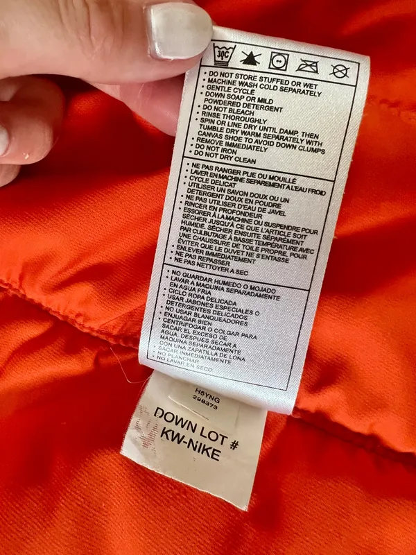 Nike Quilted Down Puffer Coat - Image 11