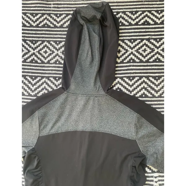 Xersion Black & Grey Colorblock Athletic Zip Up  - Image 17
