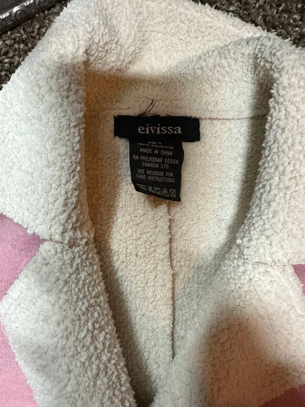 Y2k Soft pink warm suede jacket - Image 4
