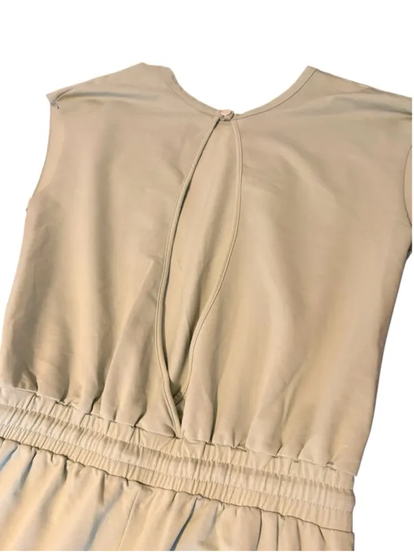 Sleeveless Balloon Leg Jumpsuit Size Xl Pale Green - Image 6