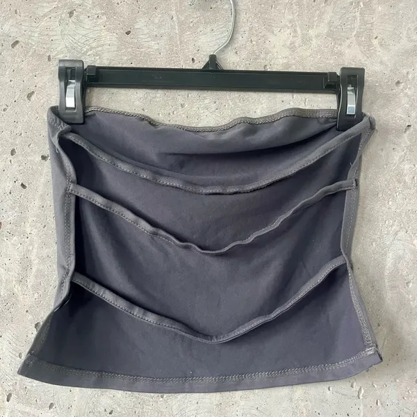 Grey tube top Gray - Image 2