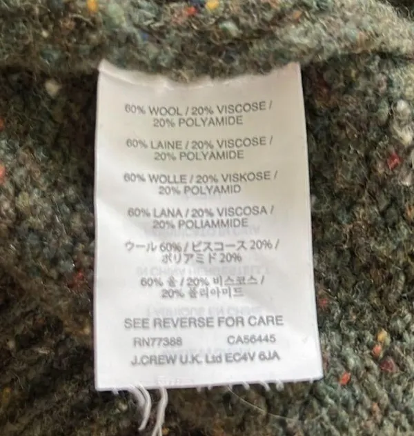 J Crew green pullover (men’s size small) - Image 7