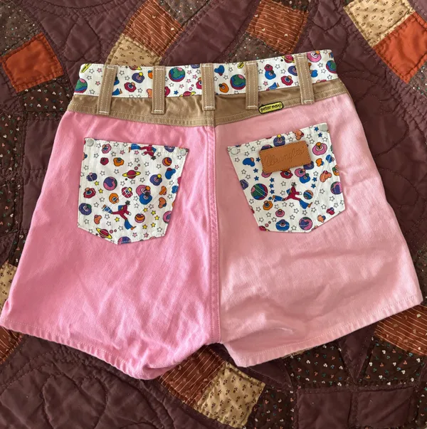 Vintage Wrangler Petermax denim shorts - Image 2